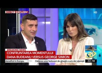 (video) George Simion față-n față cu Dana Budeanu
